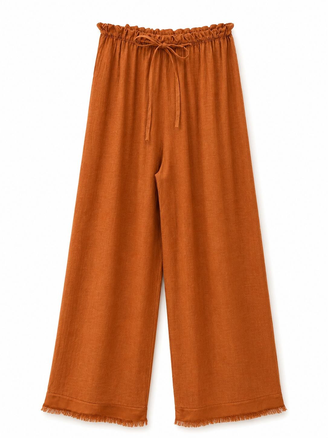 PANTALÓN FLUIDO - TEJA