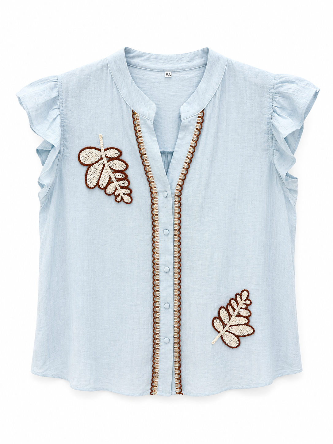 BLUSA OLIVIA - AZUL CLARO