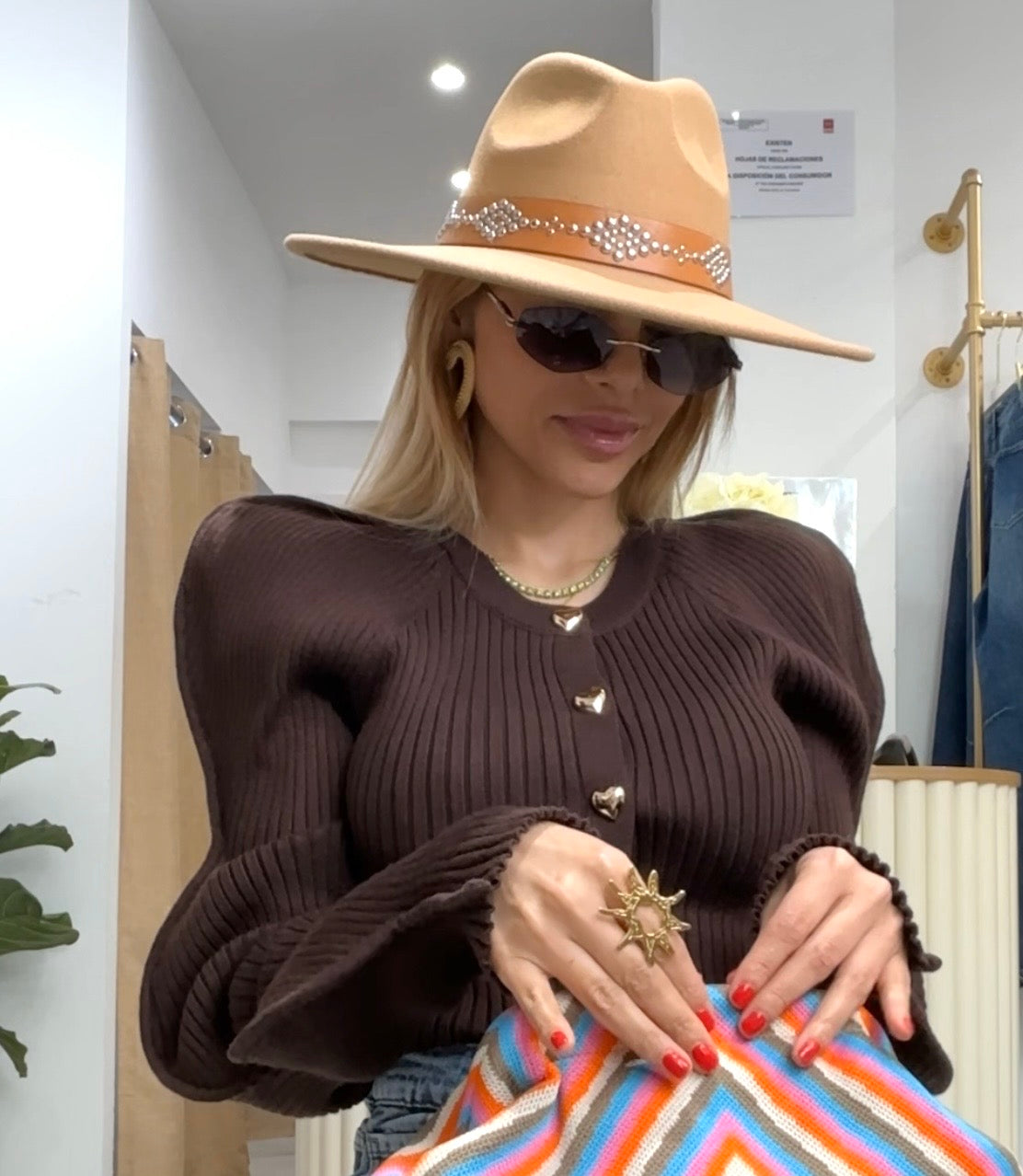 SOMBRERO INVIERNO - CAMEL