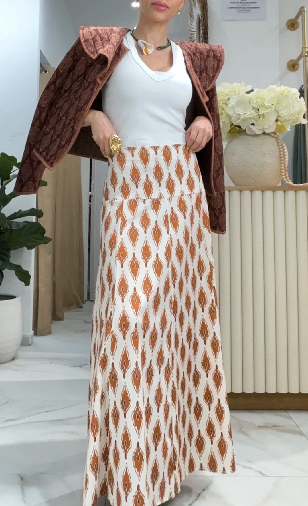 FALDA ZENDDA (TEJA)