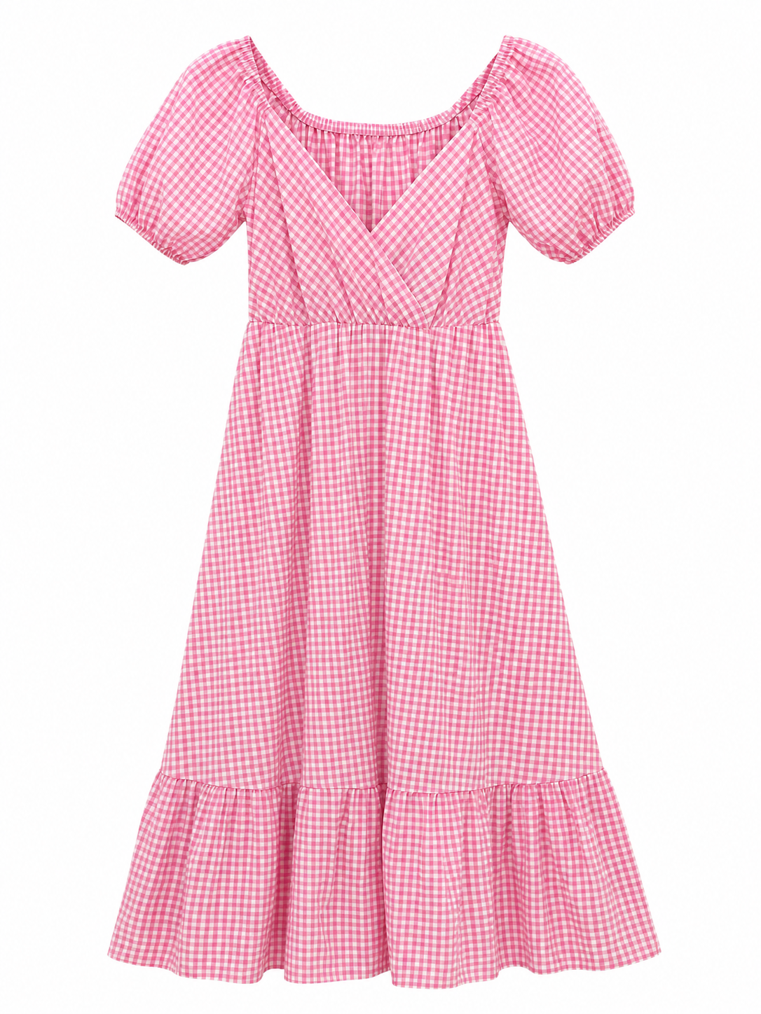 VESTIDO VICHY ROSA