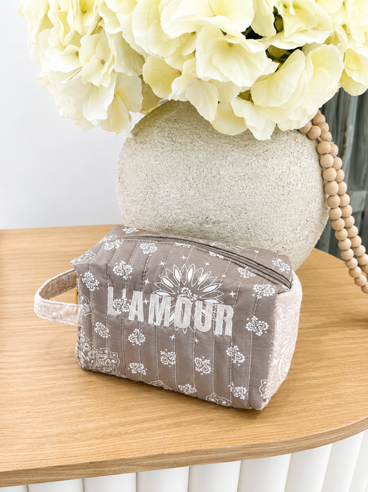 NECESER L, AMOUR ( TAUPE)