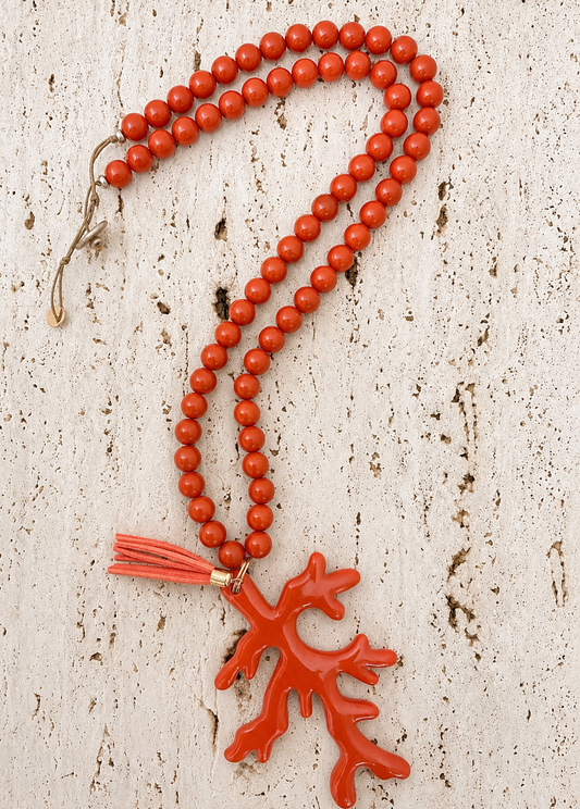 COLLAR CORAL 🪸 ( NARANJA)