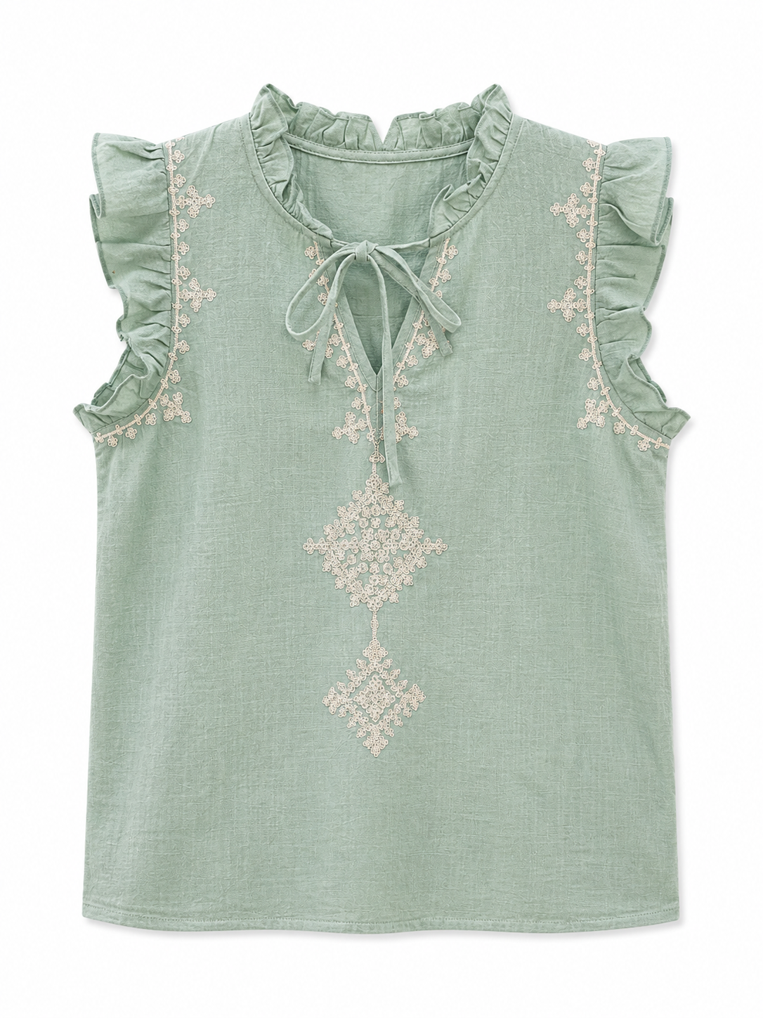 BLUSA ETNIA - TURQUESA