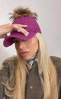 GORRA POMPÓN - MAGENTA