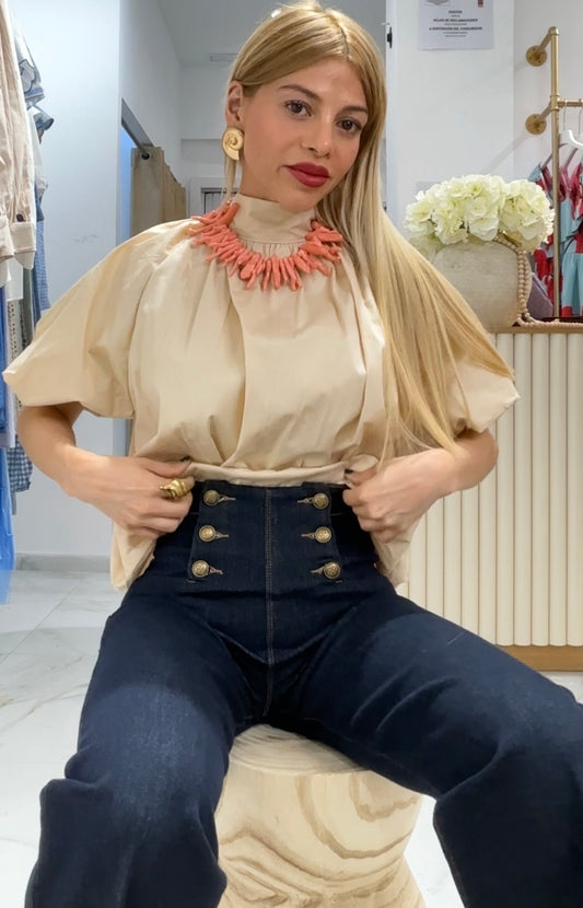 JEANS BOTONES