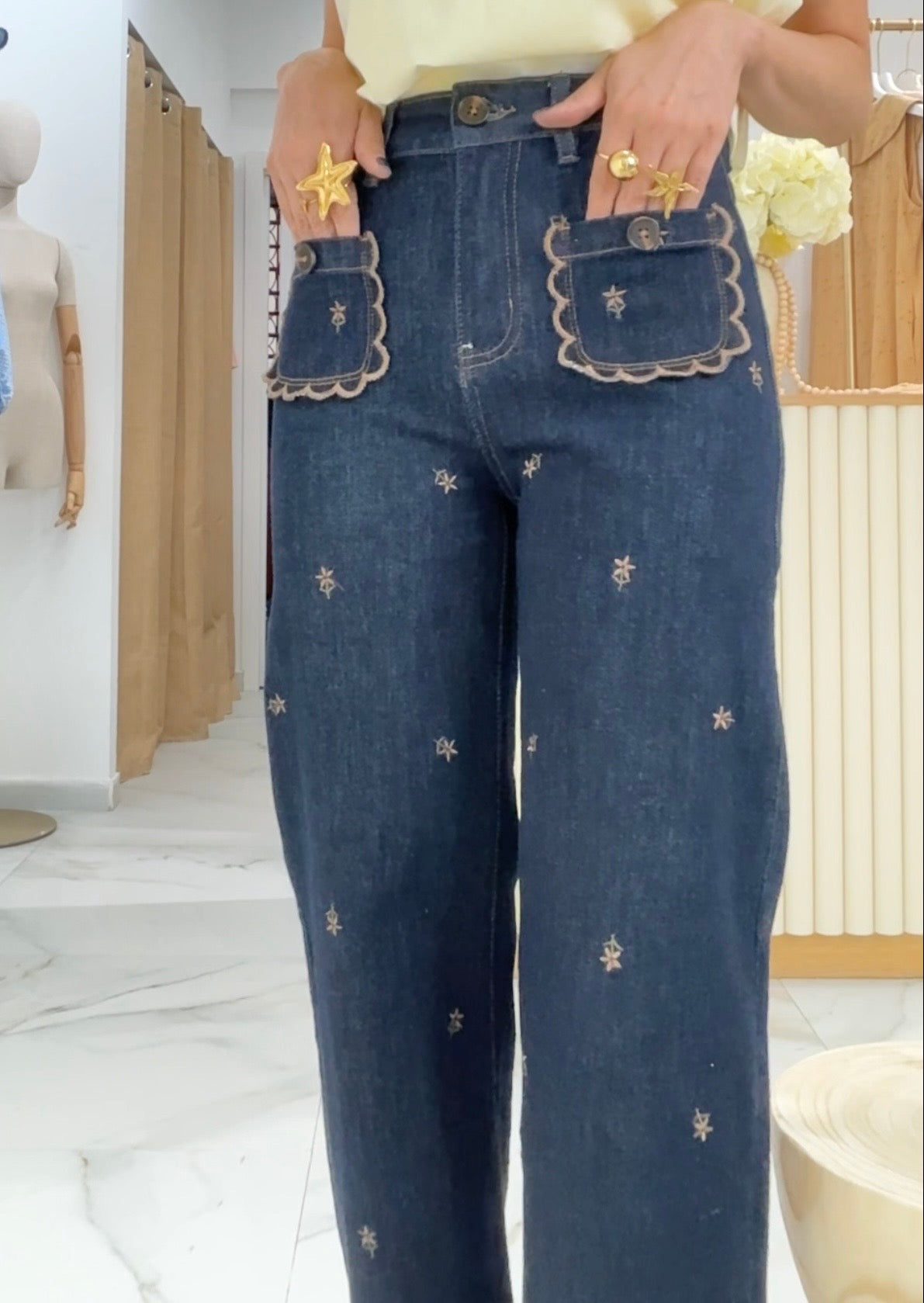 JEANS NUBES