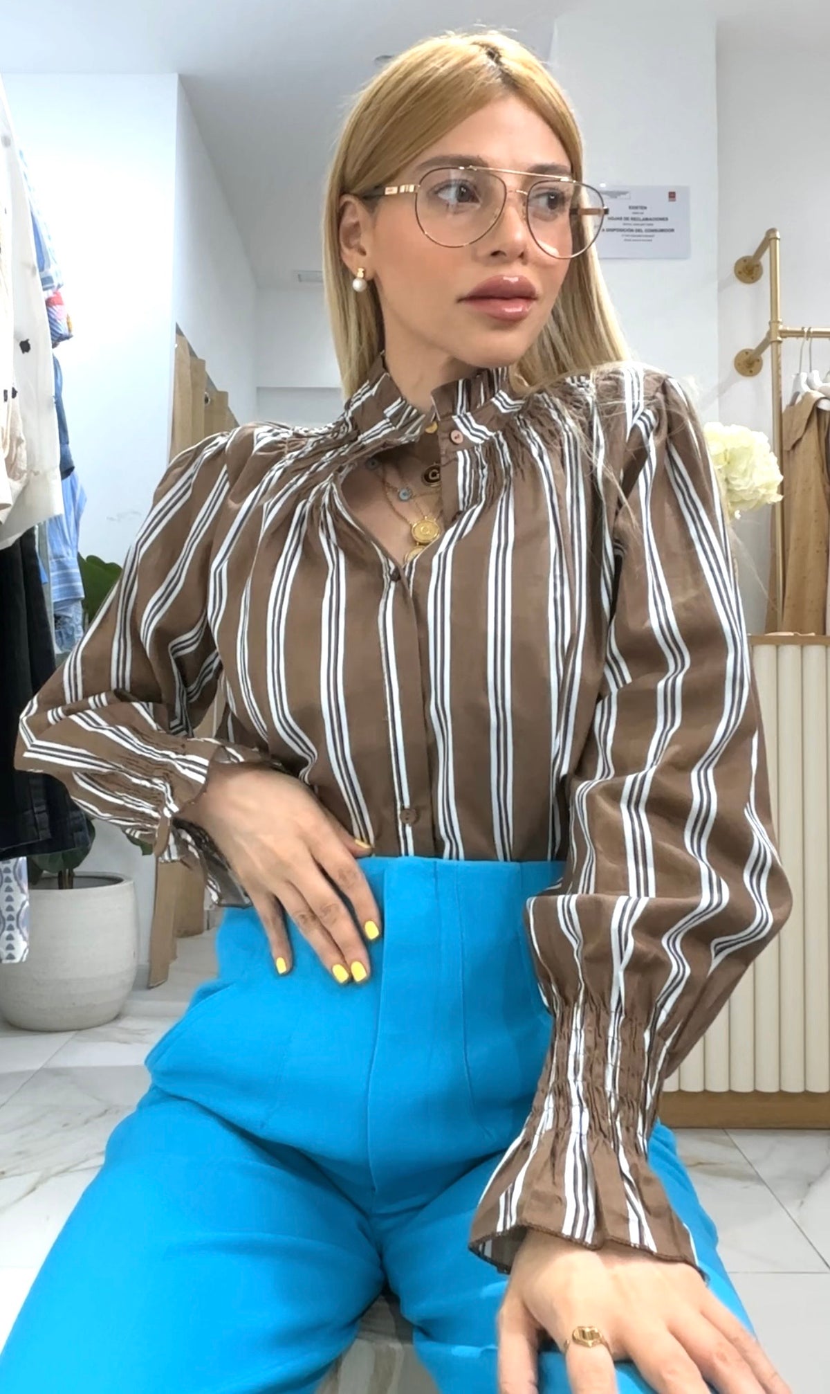CAMISA CHOCOLATE