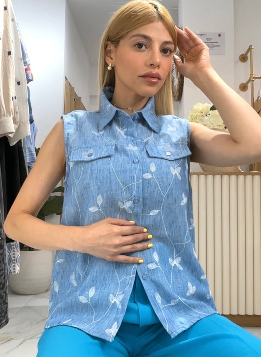 BLUSA ELISA (AZUL)