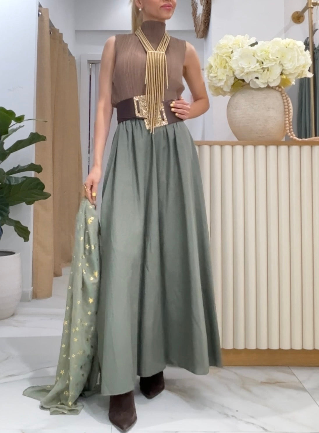 FALDA MACARENA (VERDE)