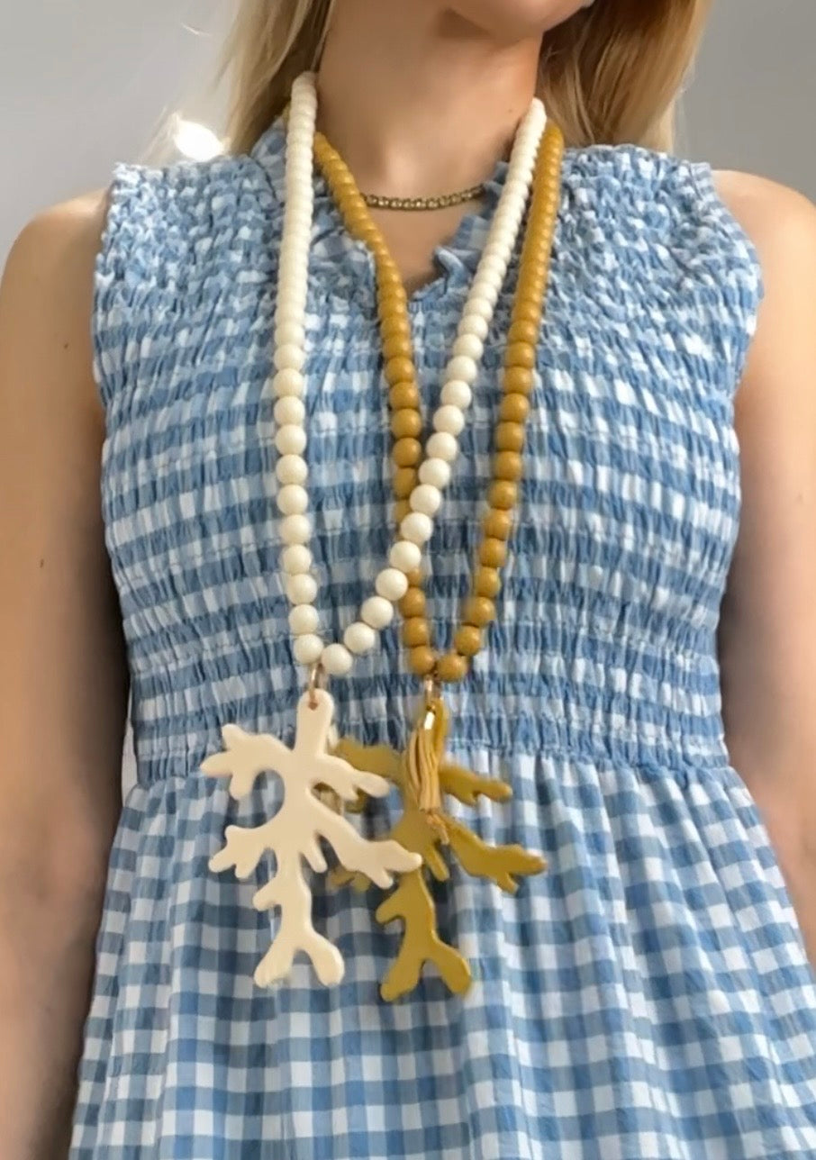 COLLAR CORAL 🪸 (CREMA)