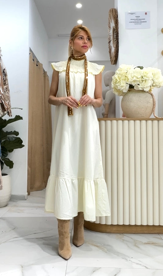 VESTIDO ALMA (AMARILLO)