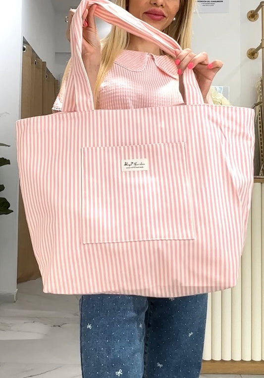 BOLSO TELA VALERY - ROSA
