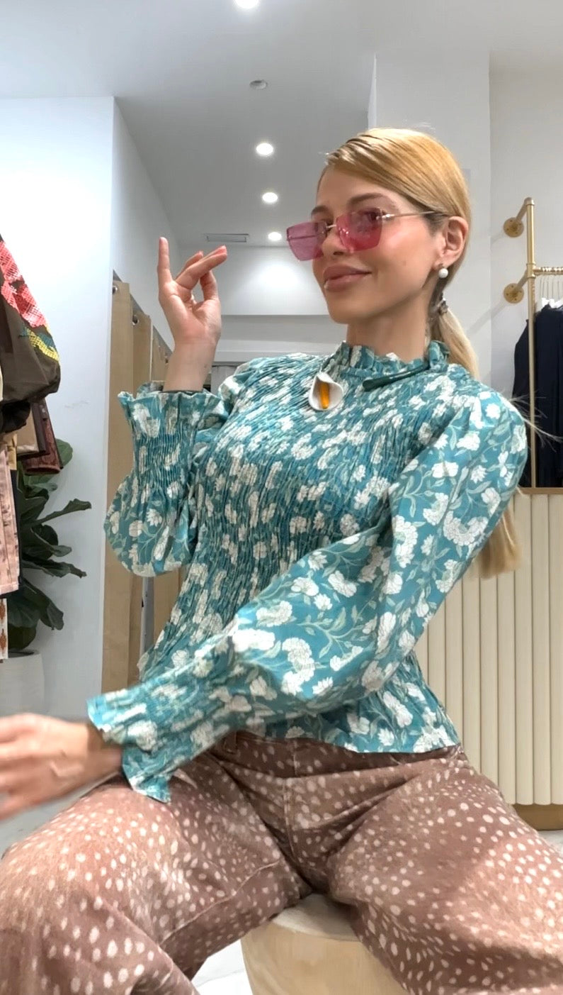 BLUSA CALYPSO VERDE